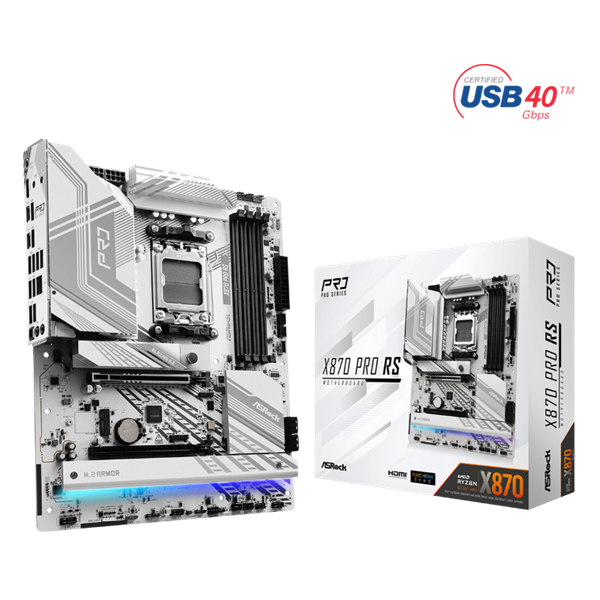 Asrock X870 PRO RS AMD X870 AM5 ATX alaplap