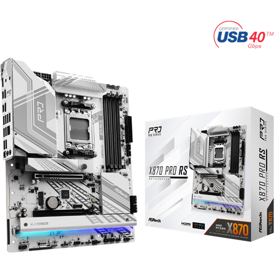 Asrock X870 PRO RS AMD X870 AM5 ATX alaplap
