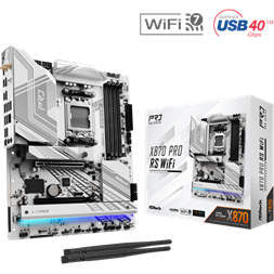 Asrock X870 PRO RS WIFI AMD X870 AM5 ATX alaplap