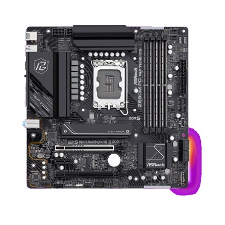 Asrock Z690M Phantom Gaming Riptide D5 desktop alaplap microATX