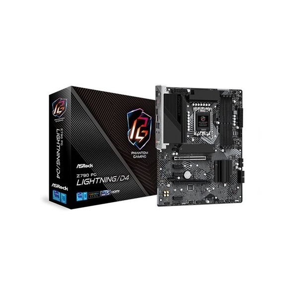 Asrock Z790 Phantom Gaming Lightning D4 desktop alaplap ATX