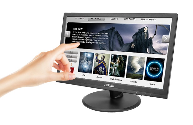 Asus 15,6" VT168HR WXGA LED HDMI/VGA érintőképernyős monitor