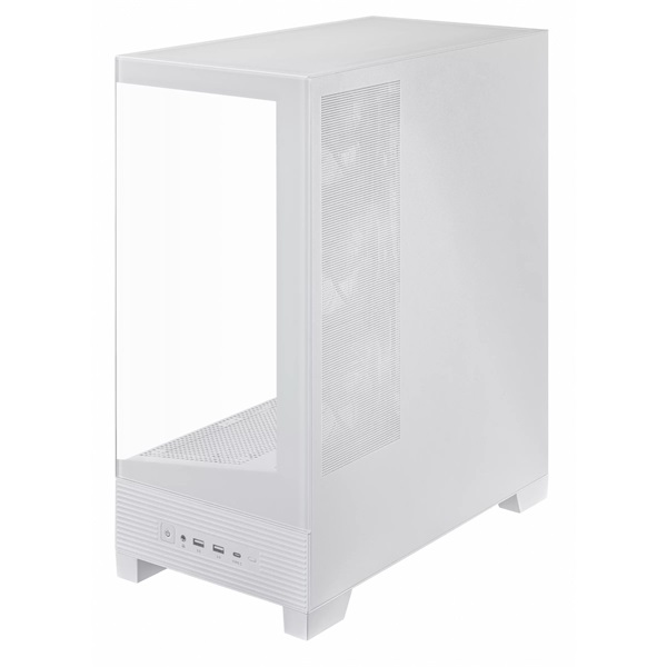 Asus A31 PLUS fehér (táp nélküli) ablakos ARGB ATX ház