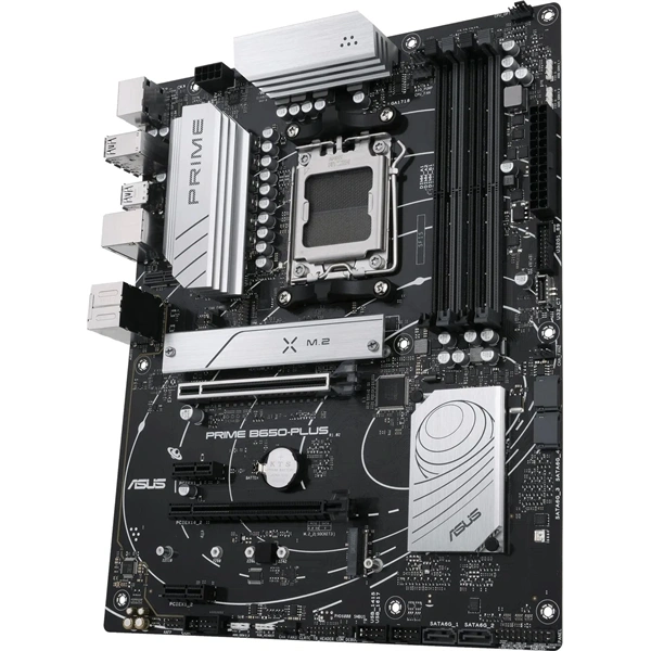 Asus AMD PRIME B650-PLUS-CSM AM5 (B650, ATX, 4xDDR5 6400+MHz, 4xSATA3, 2x M.2, HDMI+DP) alaplap