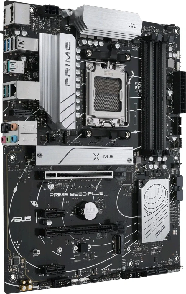 Asus AMD PRIME B650-PLUS-CSM AM5 (B650, ATX, 4xDDR5 6400+MHz, 4xSATA3, 2x M.2, HDMI+DP) alaplap
