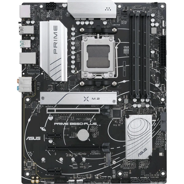 Asus AMD PRIME B650-PLUS-CSM AM5 (B650, ATX, 4xDDR5 6400+MHz, 4xSATA3, 2x M.2, HDMI+DP) alaplap