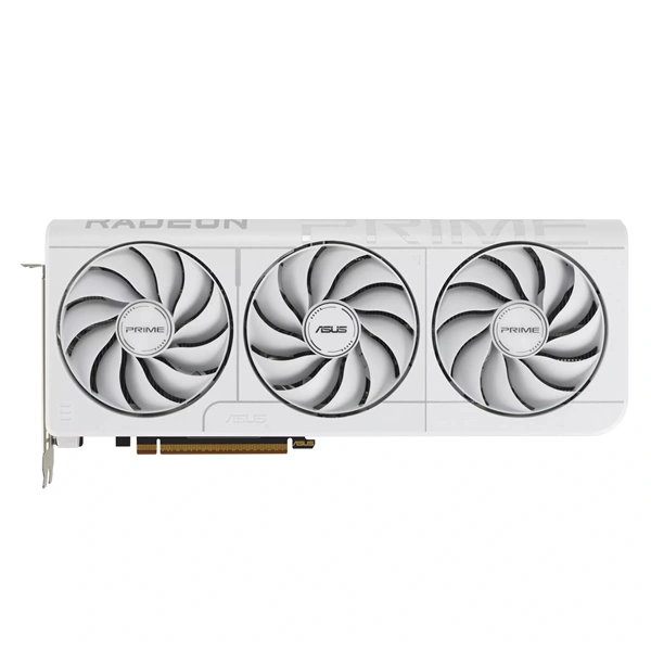Asus AMD Radeon RX 9070 XT Prime OC White Edition 16GB GDDR6 256bit PCIe videókártya