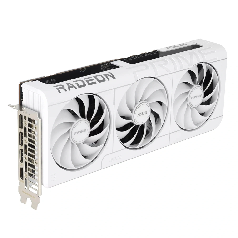 Asus AMD Radeon RX 9070 XT Prime OC White Edition 16GB GDDR6 256bit PCIe videókártya