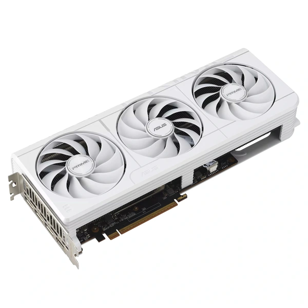 Asus AMD Radeon RX 9070 XT Prime OC White Edition 16GB GDDR6 256bit PCIe videókártya