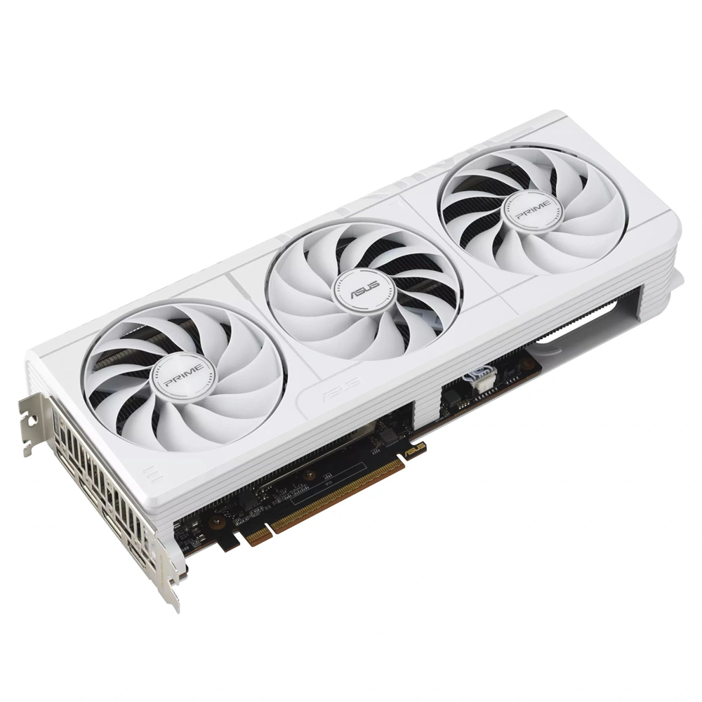 Asus AMD Radeon RX 9070 XT Prime OC White Edition 16GB GDDR6 256bit PCIe videókártya