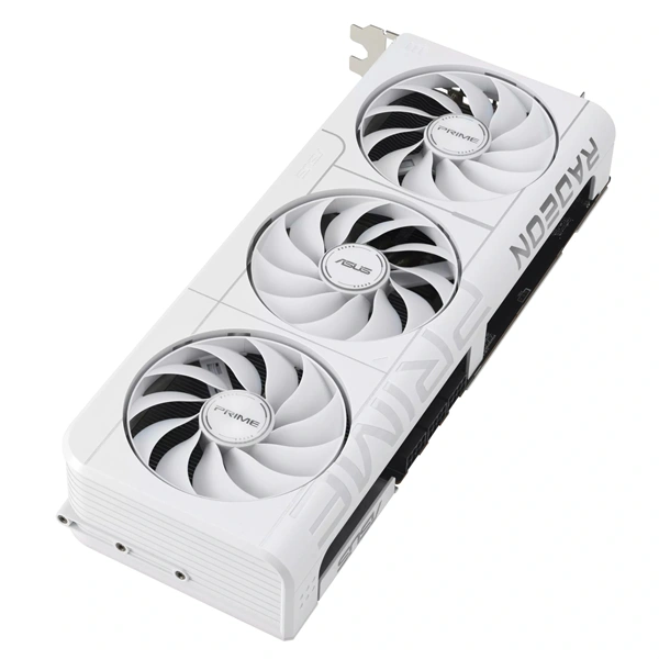 Asus AMD Radeon RX 9070 XT Prime OC White Edition 16GB GDDR6 256bit PCIe videókártya