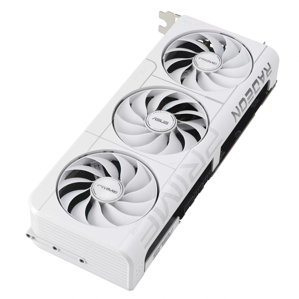 Asus AMD Radeon RX 9070 XT Prime OC White Edition 16GB GDDR6 256bit PCIe videókártya