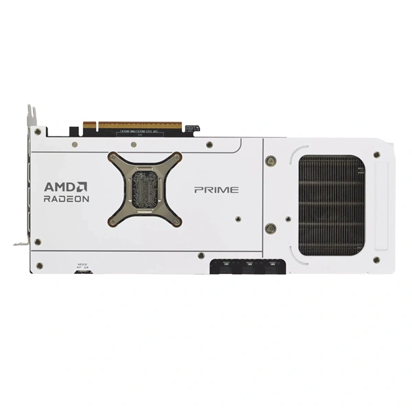 Asus AMD Radeon RX 9070 XT Prime OC White Edition 16GB GDDR6 256bit PCIe videókártya
