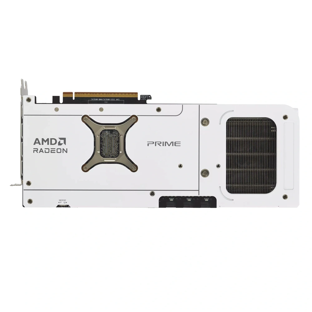 Asus AMD Radeon RX 9070 XT Prime OC White Edition 16GB GDDR6 256bit PCIe videókártya