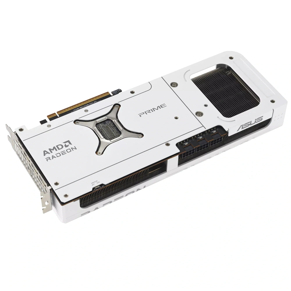 Asus AMD Radeon RX 9070 XT Prime OC White Edition 16GB GDDR6 256bit PCIe videókártya