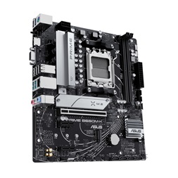Asus Alaplap - AMD PRIME B650M-K AM5 (B650, ATX, 2xDDR5 7800+MHz, 4xSATA3, 2x M.2, HDMI+VGA) (Újracsomagolt)
