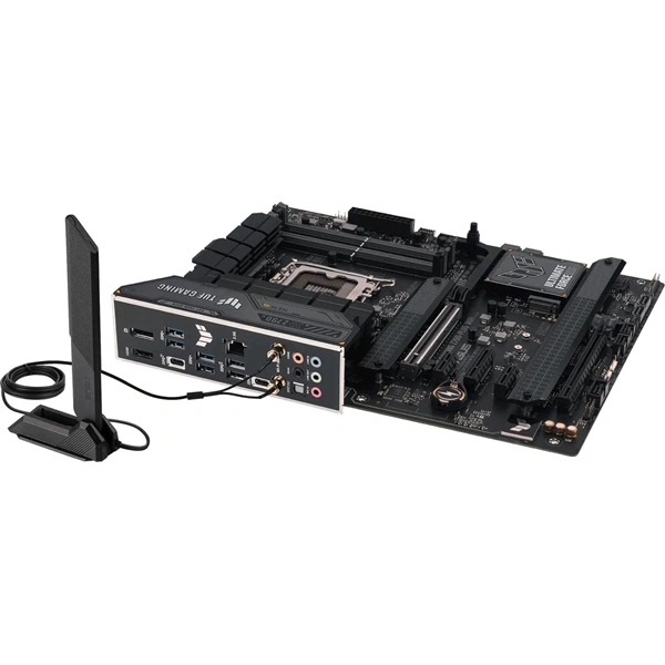 Asus Alaplap - Intel TUF GAMING Z790-PLUS WIFI LGA1700 (Z790, ATX, 4xDDR5 7800+MHz, 4xSATA3, 4xM.2, HDMI+DP)