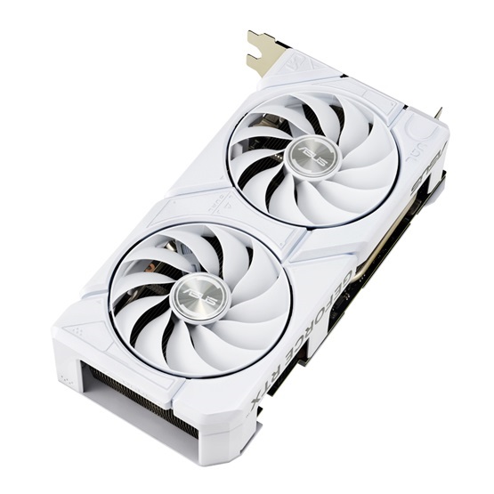 Asus Dual GeForce RTX 4070 SUPER EVO White OC Edition nVidia 12GB GDDR6X 192bit PCIe videókártya
