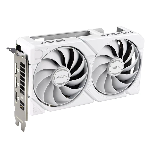 Asus Dual Radeon RX 9060 XT White Edition AMD 16GB GDDR6 128bit PCIe videókártya