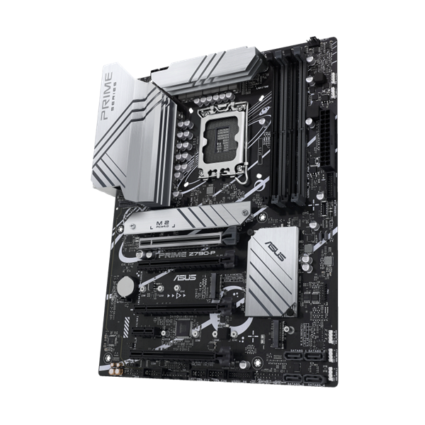 Asus Intel PRIME Z790-P-CSM LGA1700 (Z790, ATX, 4xDDR5 7200+MHz, 4xSATA3, 3xM.2, HDMI+DP) alaplap