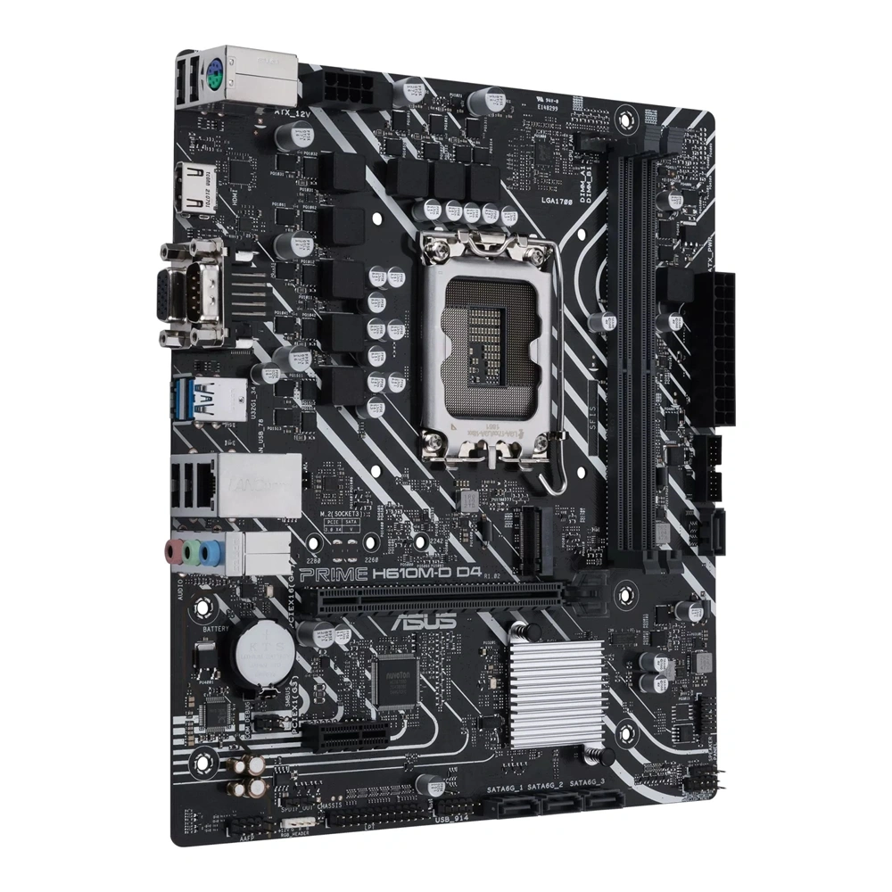 Asus PRIME H610M-D D5 Intel H610 LGA1700 mATX alaplap
