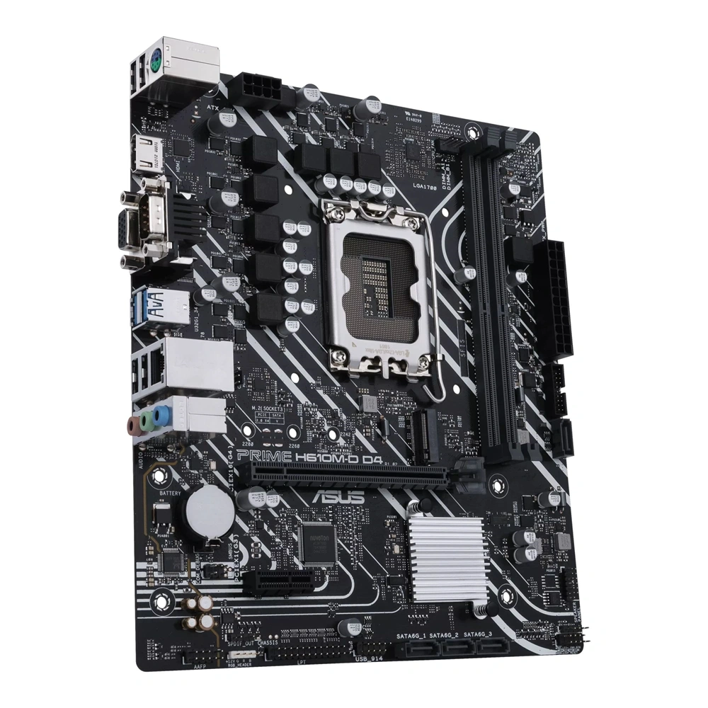 Asus PRIME H610M-D D5 Intel H610 LGA1700 mATX alaplap