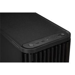 Asus ProArt PA401 WOOD METAL fekete (táp nélküli) mATX ház