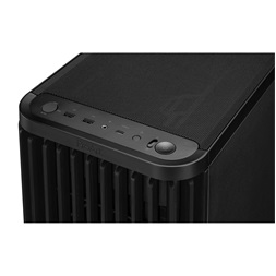 Asus ProArt PA401 WOOD METAL fekete (táp nélküli) mATX ház