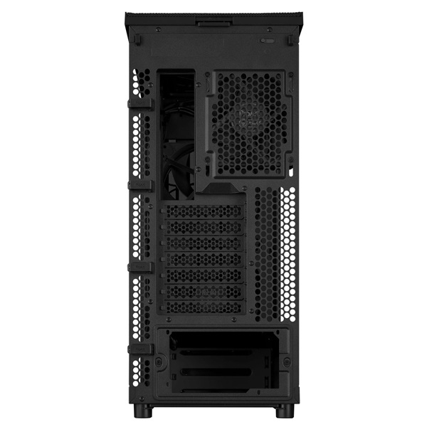 Asus ProArt PA401 WOOD METAL fekete (táp nélküli) mATX ház