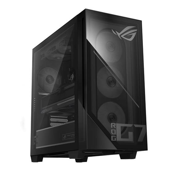 Asus ROG G700 G700TF-07265F251W/Intel Core Ultra 7 265F/32GB/1TB/Win11/RTX 5070 12GB/fekete asztali számítógép