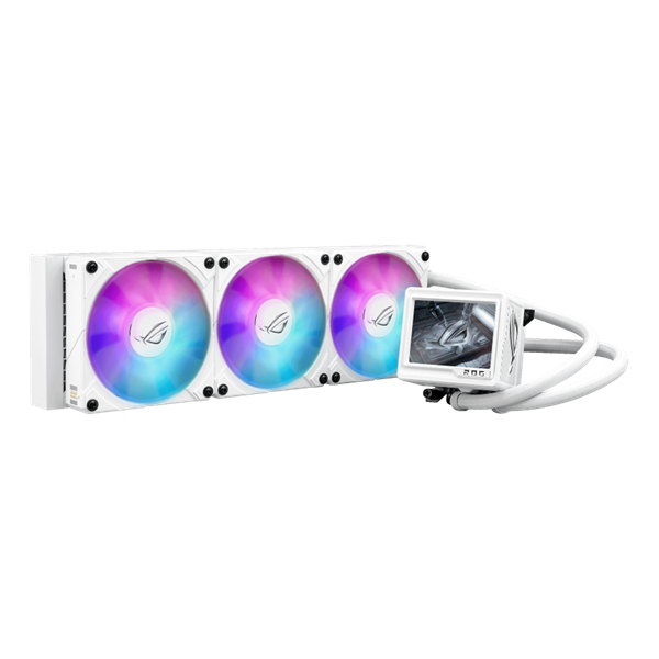 Asus ROG RYUJIN III 360 ARGB fehér vízhűtéses processzor hűtő