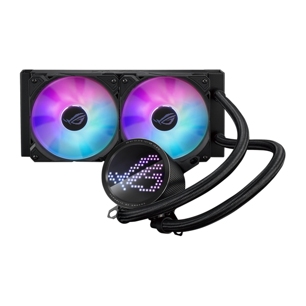 Asus ROG RYUO III 240 ARGB fekete vízhűtéses processzor hűtő