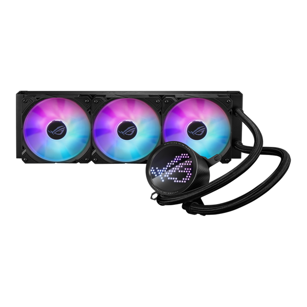 Asus ROG RYUO III 360 ARGB fekete vízhűtéses processzor hűtő