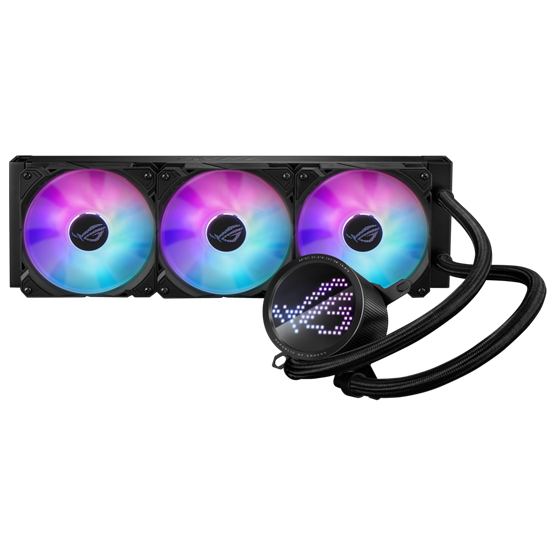 Asus ROG RYUO III 360 ARGB fekete vízhűtéses processzor hűtő