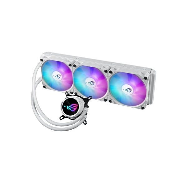 Asus ROG STRIX LC III 360 ARGB fehér vízhűtéses processzor hűtő