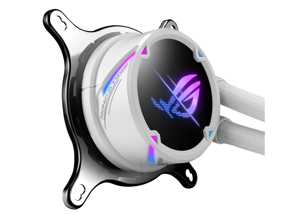 Asus ROG STRIX LC II 360 ARGB White fehér vízhűtéses processzorhűtő