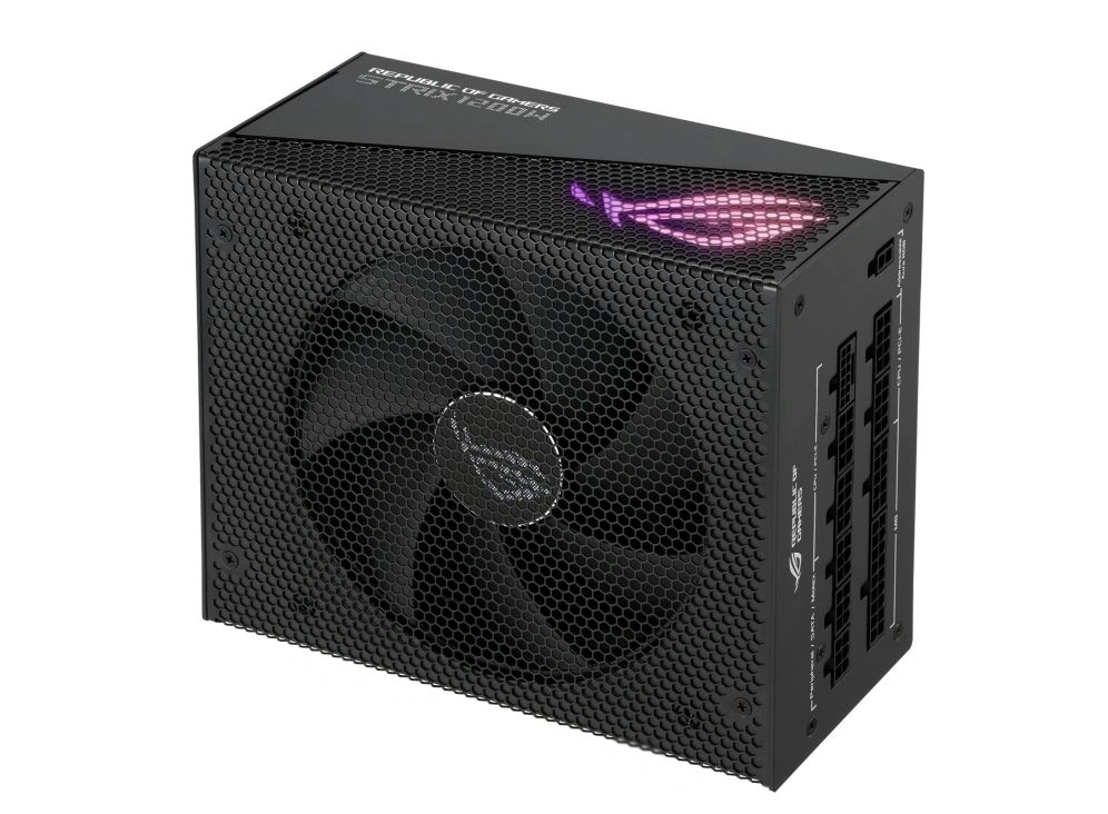 Asus ROG Strix 1200W 80+ Gold Aura Edition ventillátorral moduláris tápegység