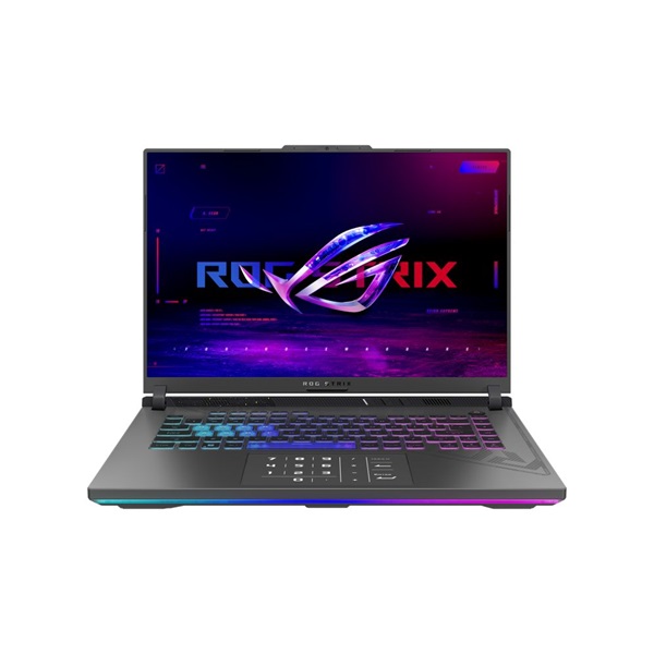 Asus ROG Strix G16 G614JI-N4133W 16"WQXGA/Intel Core i7-13650HX/16GB/512GB/RTX 4070 8GB/Win11/szürke laptop