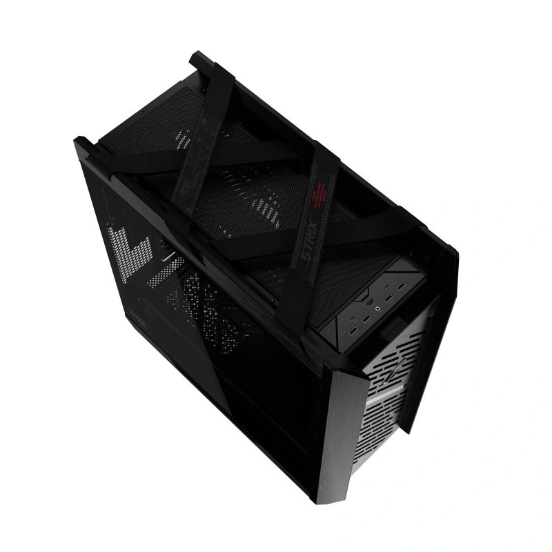 Asus ROG Strix Helios II fekete (táp nélküli) ablakos E-ATX ház