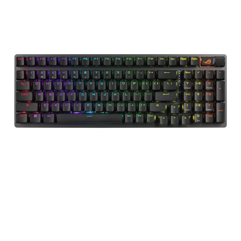 Asus ROG Strix Scope II 96 HUN vezeték nélküli fekete gamer billentyűzet