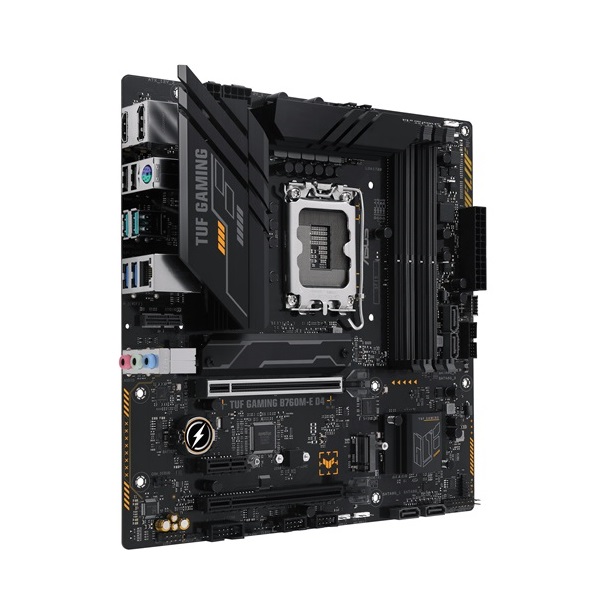 Asus TUF GAMING B760M-E D4 Intel B760 LGA1700 mATX alaplap