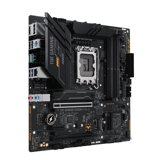 Asus TUF GAMING B760M-E D4 Intel B760 LGA1700 mATX alaplap