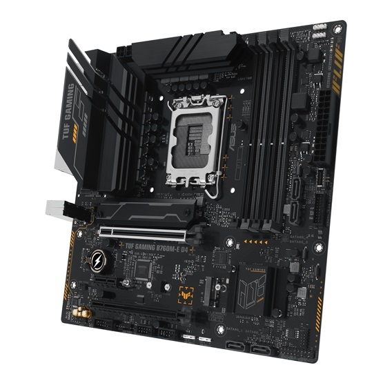 Asus TUF GAMING B760M-E D4 Intel B760 LGA1700 mATX alaplap