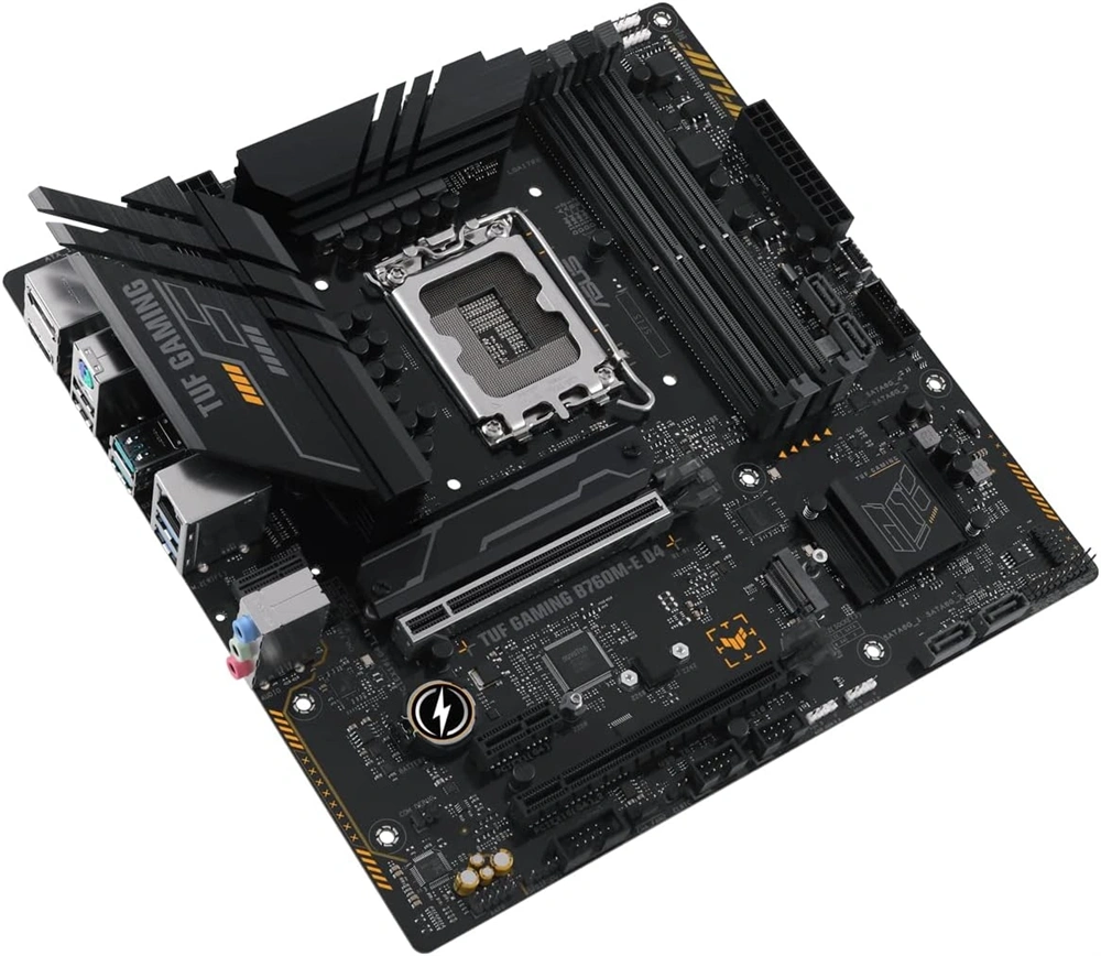 Asus TUF GAMING B760M-E D4 Intel B760 LGA1700 mATX alaplap