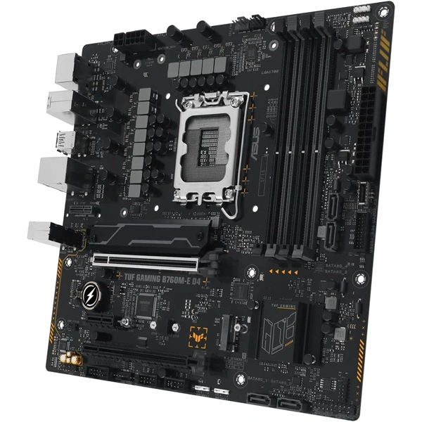 Asus TUF GAMING B760M-E D4 Intel B760 LGA1700 mATX alaplap