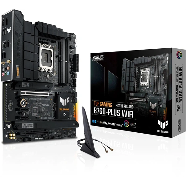 Asus TUF GAMING B760-PLUS WIFI Intel B760 LGA1700 ATX alaplap