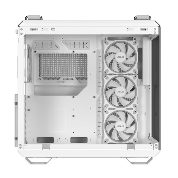 Asus TUF GAMING GT502 HORIZON fehér (táp nélküli) ablakos ATX ház