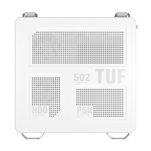 Asus TUF GAMING GT502 HORIZON fehér (táp nélküli) ablakos ATX ház