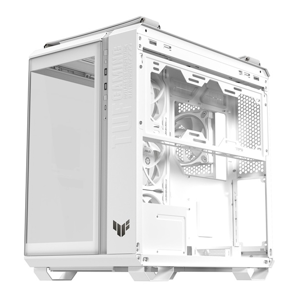 Asus TUF GAMING GT502 HORIZON fehér (táp nélküli) ablakos ATX ház