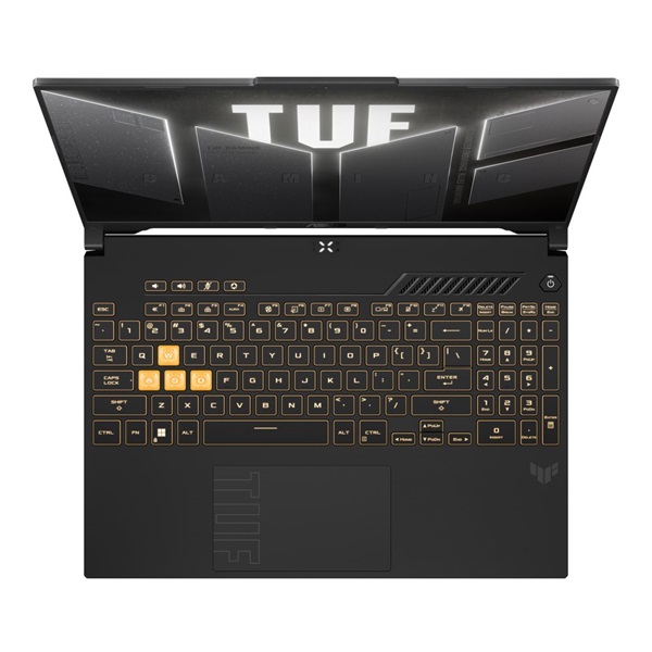 Asus TUF Gaming F16 16"QHD/Intel Core i7-13650HX/16GB/1TB/RTX 4060 8GB/Win11 Pro/szürke laptop